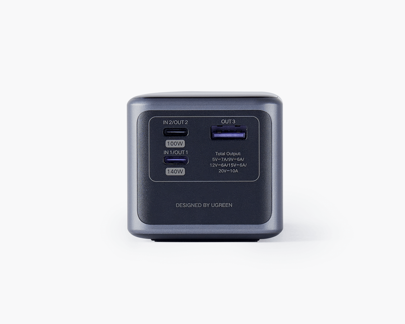 UGREEN Nexode 25000mAh 200W ポート詳細