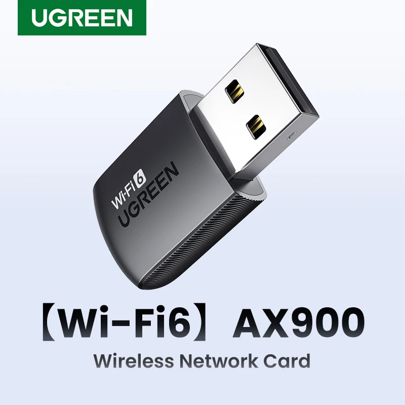 UGREEN WiFi6 AX900/AX1800 デュアルバンドアダプター